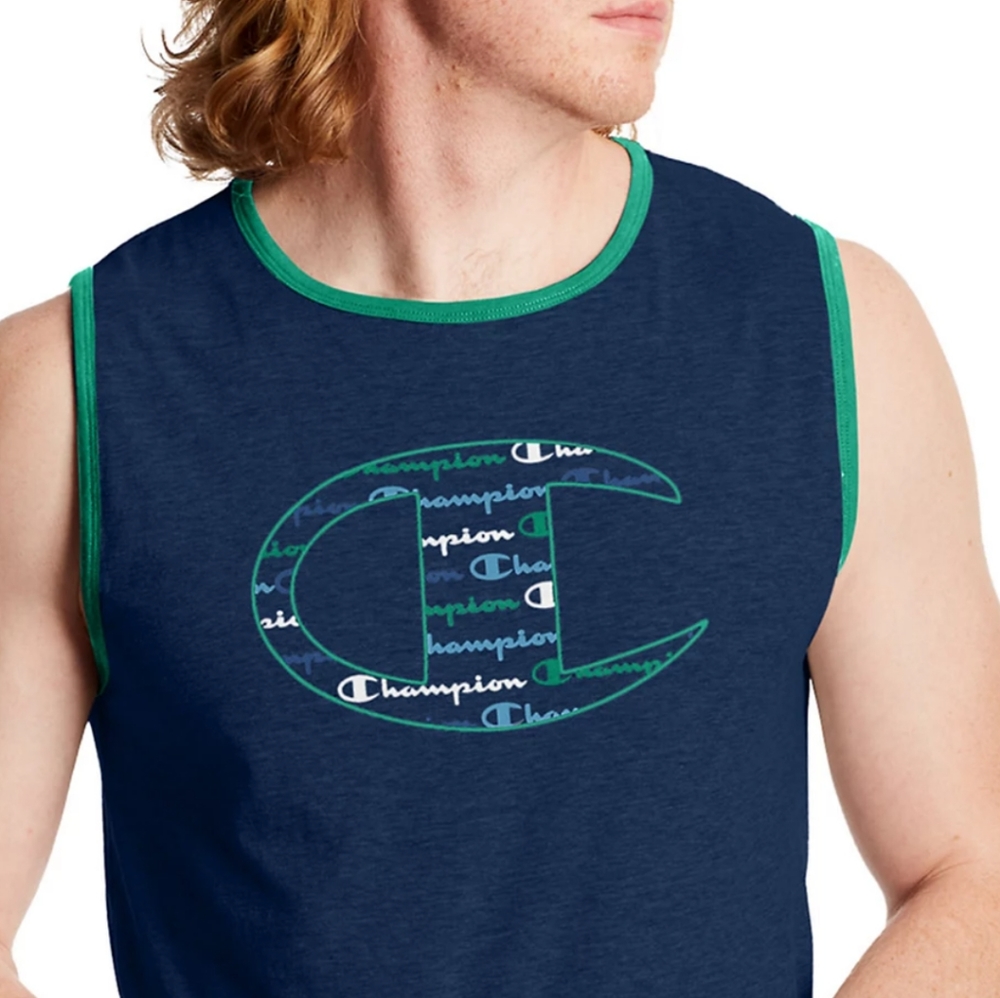 Champion Sleeveless Logo Graphic Tank
